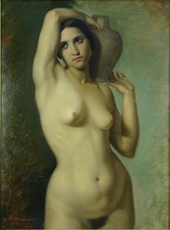 Nude by Gheorghe Tattarescu