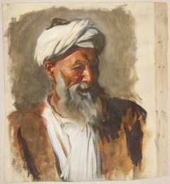 Old Man with a White Turban by John Singer Sargent