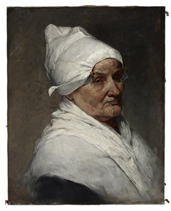 Old Peasant Woman by Samuel G. Richards