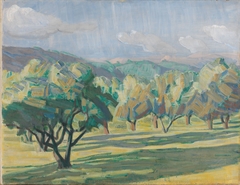 Olive Trees, Cagnes by Niels Larsen Stevns