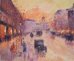 "Along the Boulevard", 1930 y by slobodan paunovic