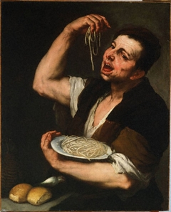 Pasta Eater: Allegory of Taste by Luca Giordano