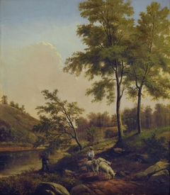 Pastoral Landscape by John Heyl Raser