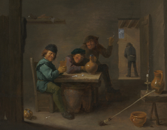 Peasants in a Tavern by David Teniers the Younger