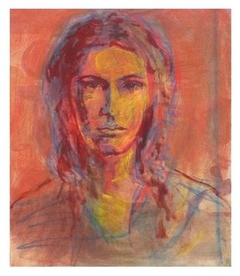 Portrait de face by Louis Georges L