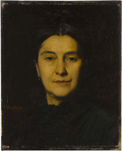 Portrait de Madame Herzog by Jean-Jacques Henner