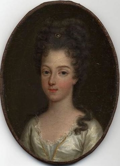 Portrait de Marie-Adélaïde de Savoie, femme de Louis, duc de Bourgogne by Jean-Marie Ribou