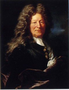 Portrait du sculpteur Francois Girardon by Hyacinthe Rigaud