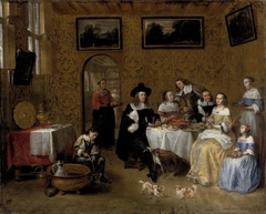 Portrait of a Family by Gillis van Tilborgh