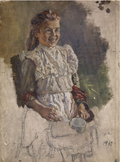 Portrait of a Young Girl by Patrick Tuohy