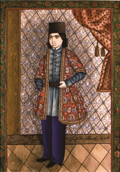 Portrait of a Young Man by Mirza Gadim Iravani