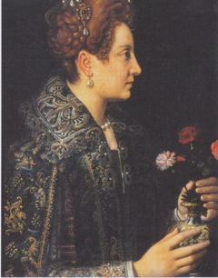 Portrait of a Young Woman in Profile by Sofonisba Anguissola