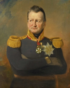 Portrait of Baron David Hendrik Chassé, Lieutenant-General by Jan Willem Pieneman