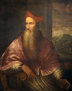 Portrait of cardinal Pietro Bembo by Titian