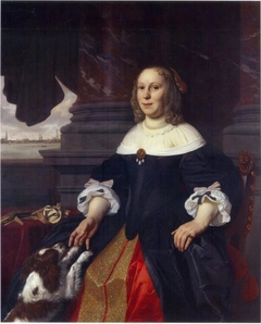 Portrait of Catharina Claesdr. Gaeff alias Lambertsdr. Opsy (1619-1698) by Bartholomeus van der Helst