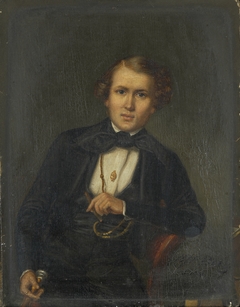 Portrait of Christian Fyhn Omejer by Hans Johan Frederik Berg