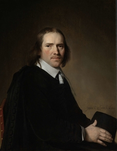 Portrait of Dirck, Johannes or Jacobus Wallis by Johannes Cornelisz Verspronck