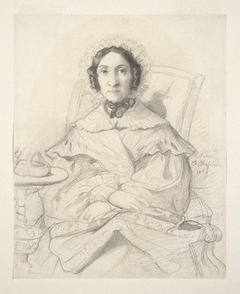 Portrait of Madame Monnerot by Théodore Chassériau