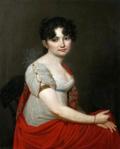 Portrait of Generaless Dziekońska. by Jan Pfeifer