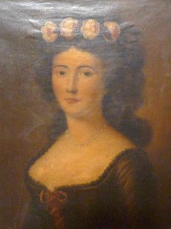 Portrait of Jeanne Ruel de Launay by an anonymous artist