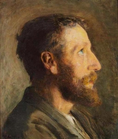 Portrait of Laurits Andersen Ring by Knud Larsen