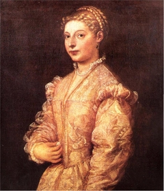 Portrait of Lavinia Vecellio by Titian