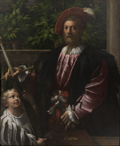 Portrait of Lorenzo Cybo by Parmigianino