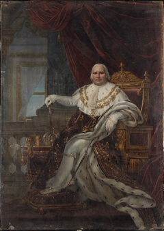 Portrait of Louis XVIII by Angélique Mongez