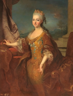 Portrait of Louise Élisabeth d'Orléans, Queen of Spain (1709-1742) by Jean Ranc