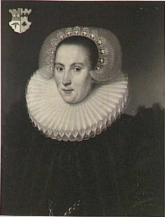 Portrait of Maria Carré (d1613) by Anonymous