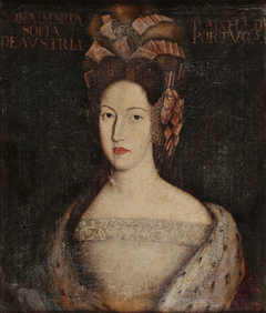 Portrait of Maria Sofia of the Palatinate by Antonio Oliveira de Louredo