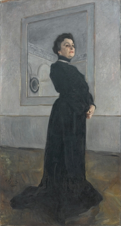 Portrait of Maria Yermolova by Valentin Serov