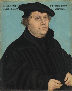 Portrait of Martin Luther by Lucas Cranach the Elder