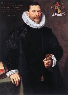 Portrait of Petrus Ricardus by Frans Pourbus the Younger