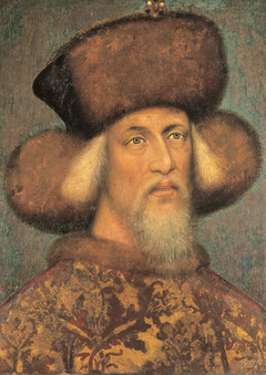 Portrait of Sigismund of Luxemburg by Pisanello