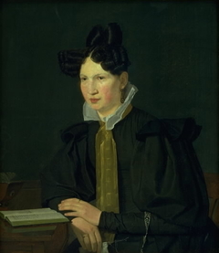 Portrait of the Artist´s Sister-in-Law, Susanne Købke, née Ryder by Christen Købke