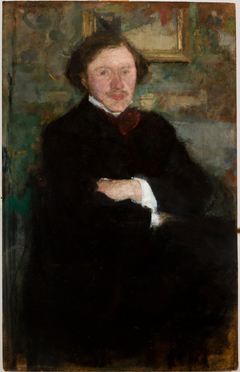 Portrait of the Pianist Prof. Antoni Dieth by Olga Boznańska