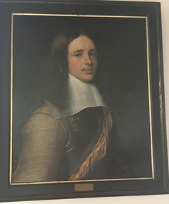 Portret van een onbekende krijgsman by Wybrand de Geest