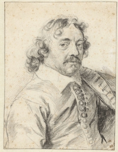 Portret van een onbekende man by Jan Lievens