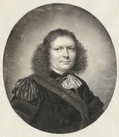 Portret van een vlootvoogd, wellicht David Vlugh by Unknown Artist