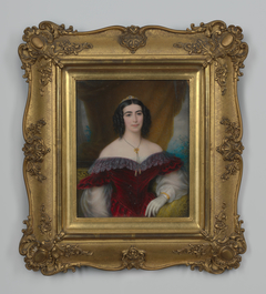 Portret van Jacoba Louise barones van Heeckeren by Jean Chrétien Valois