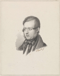 Portret van Johannes Wernardus Bilders by Christiaan Kramm