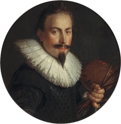 Portret van Peter Wtewael (1596-1660) by Joachim Wtewael