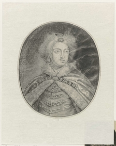 Portret van tsaar Peter de Grote in Russische bajarendracht by Unknown Artist