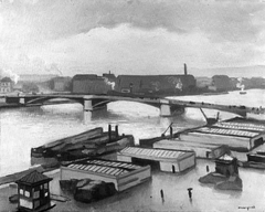 Quai de Paris at Rouen. Rainy Weather by Albert Marquet