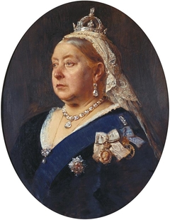 Queen Victoria (1819-1901) by Heinrich von Angeli