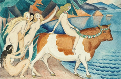 Rape of Europa by Gerda Wegener