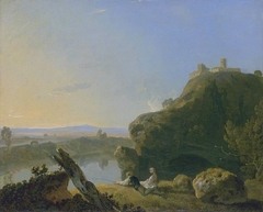 River View, on the Arno (?) by Richard Wilson