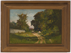 Road to a House with a Red Roof by Edward Mitchell Bannister