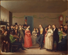 Rustic Dance After a Sleigh Ride by William Sidney Mount